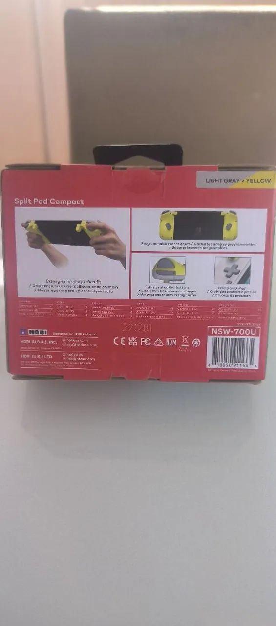 Controle Hori Split Pad Compact Branco  - Foto 4