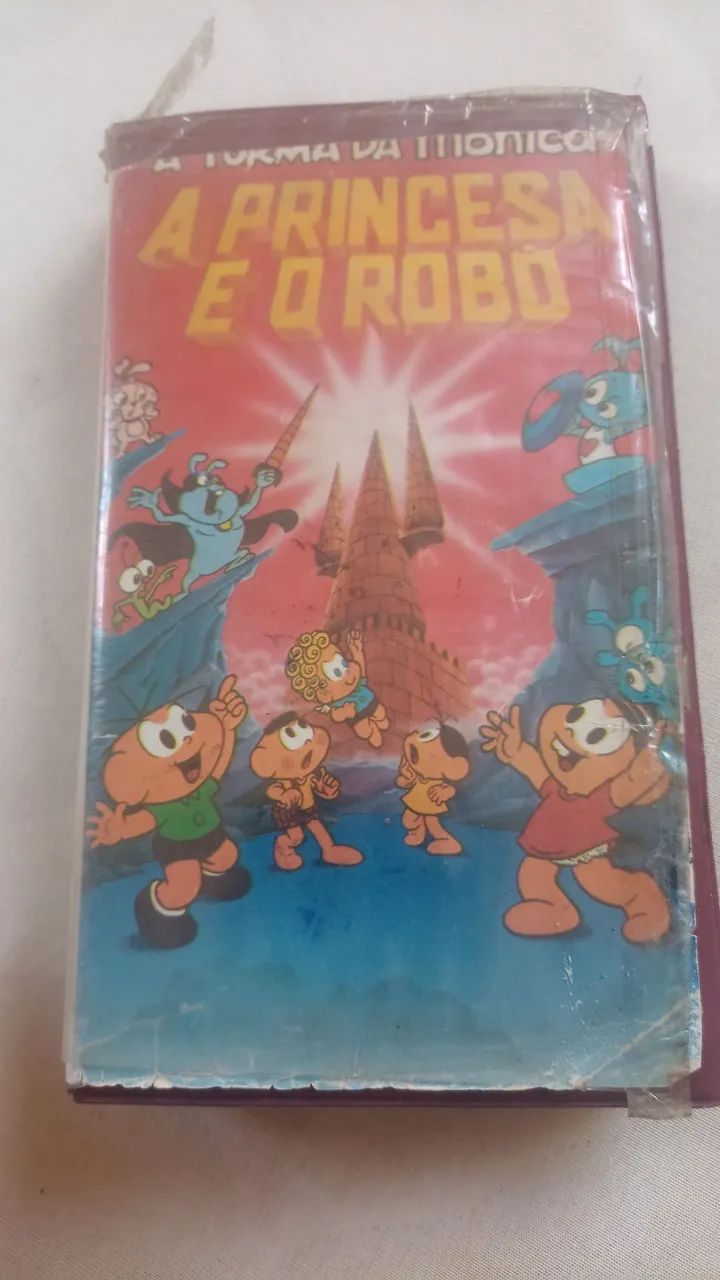 Fita VHS A princesa e o robô ORIGINAL  - Foto 2