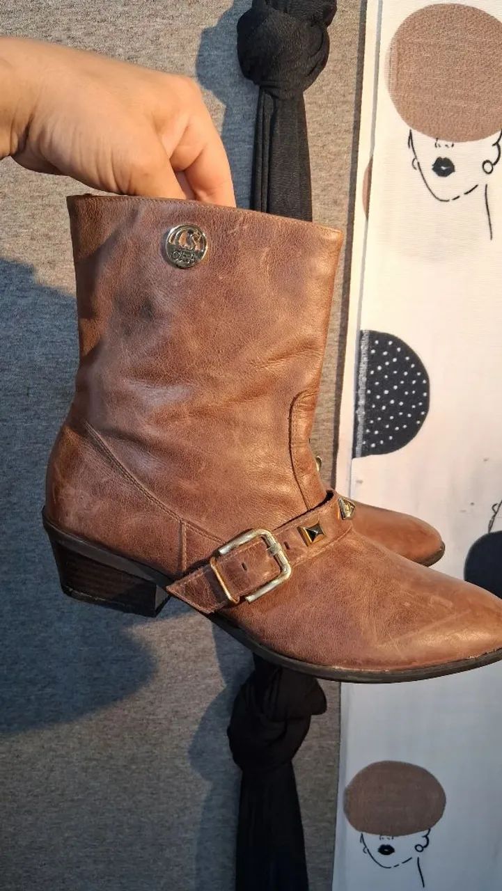Bota Couro Carmem Stefans  - Foto 2