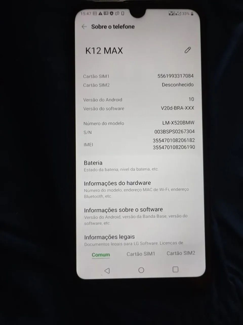 VENDO CELULAR LG K12 MAX! ?