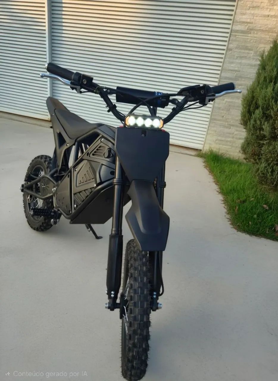 Bike elétrica estilo motocross Estoque em SP - Foto 3