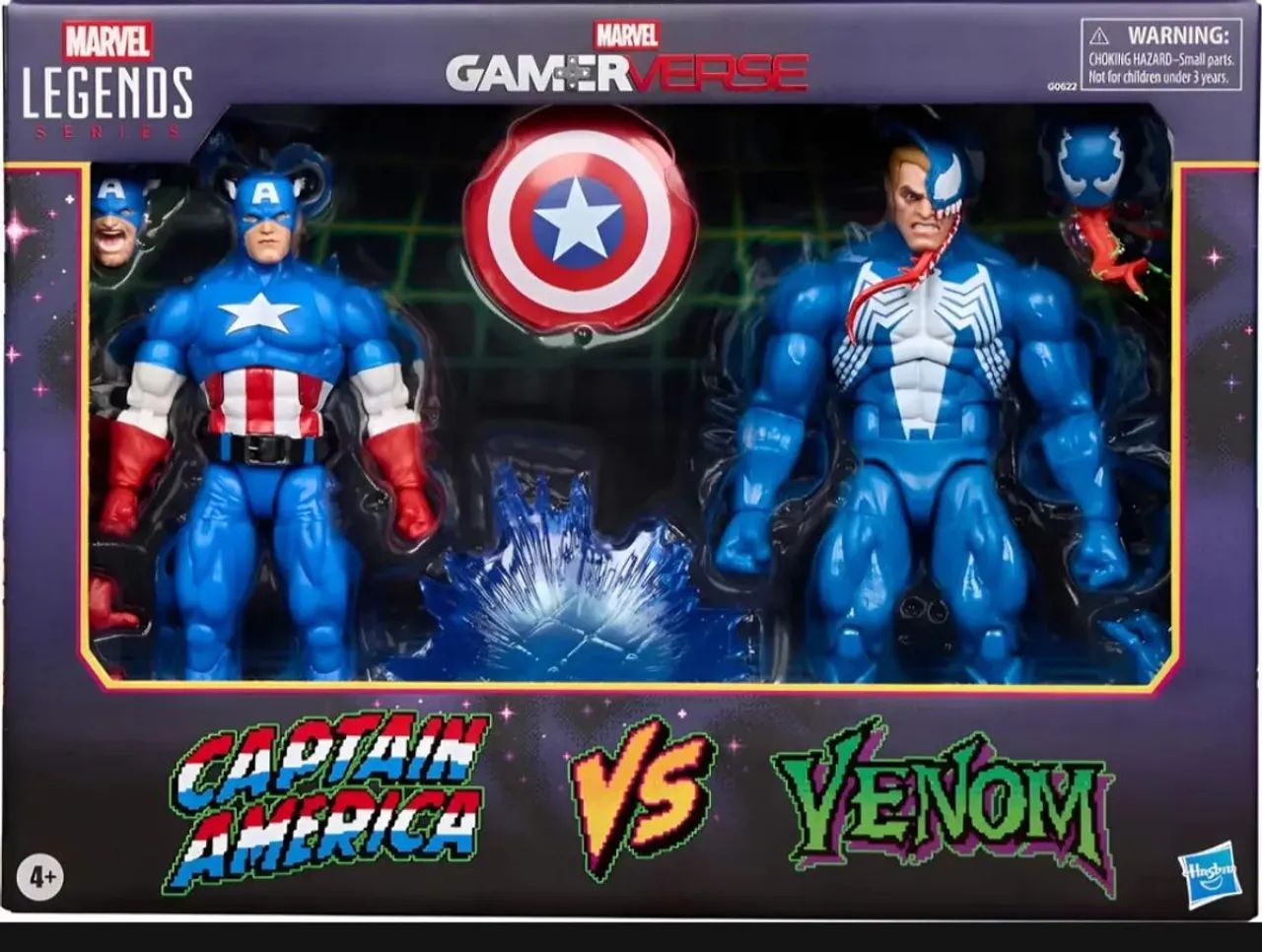 Captain America Vs Venom Gameverse Lengends C2 lacrado