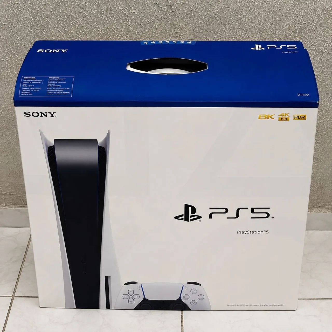 PS5 COM LEITOR + CONTROLE + CAIXA ORIGINAL - Foto 3