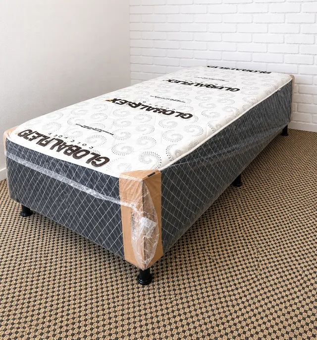 Cama Box Solteiro D28 Acoplada - Nova - Foto 5
