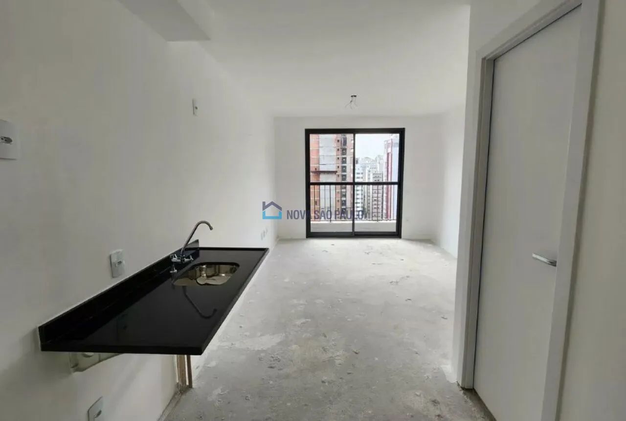 Studio com varanda na Vila Olímpia - Condomínio completo e moderno - Foto 2