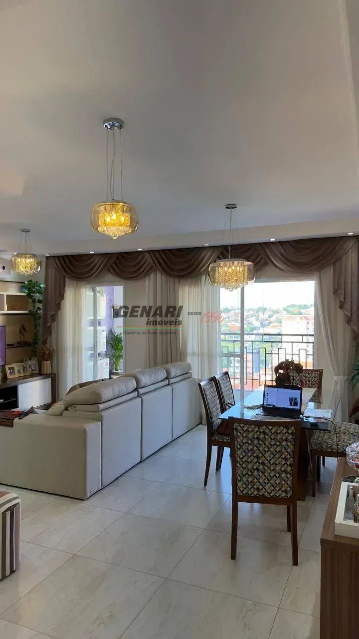 Apartamento no Centro com 3 quartos sendo 2 suítes e ampla varanda gourmet - Foto 2