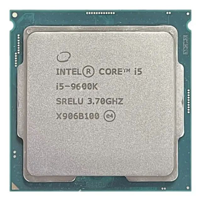 Processador Intel Core I5 9600k Desbloqueado Com Video Integrado
