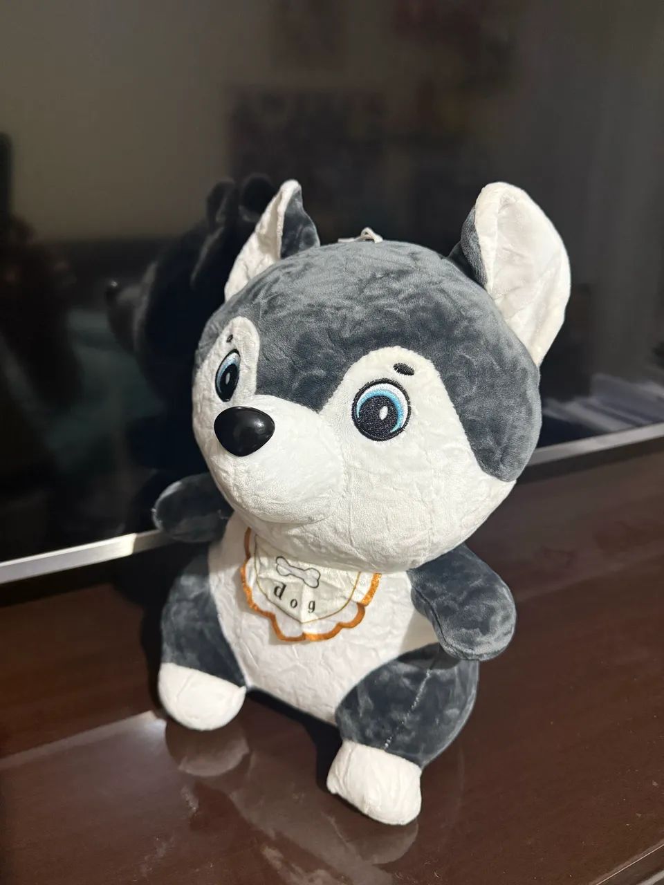 Pelúcia Grande Husky Nova - 30cm - Foto 2