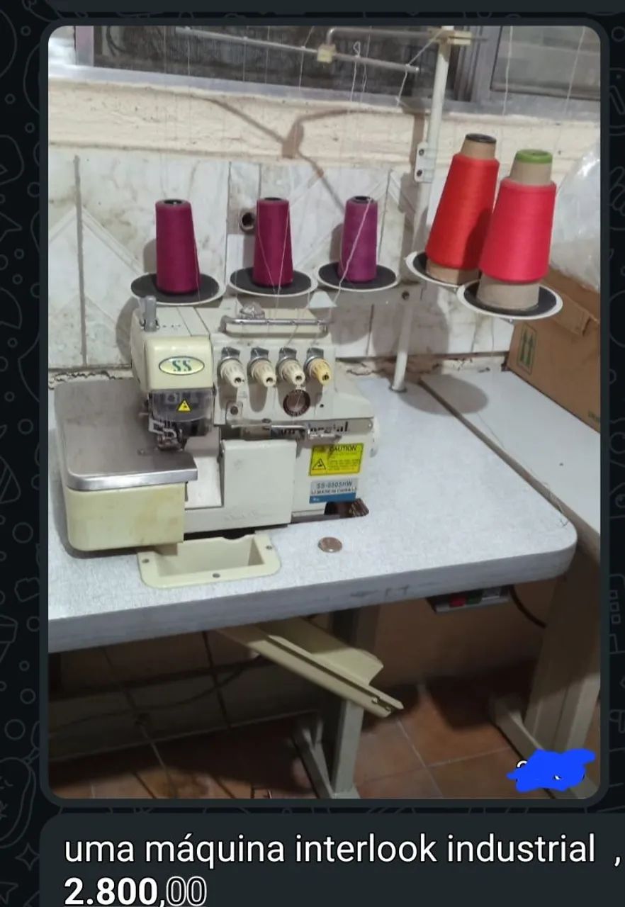 Vende-se máquina de costura 