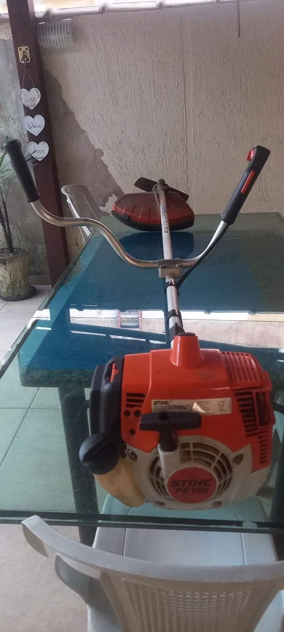 Roçadeira Stihl FS 120 modelo novo  - Foto 4