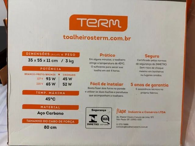 Toalheiro elétrico  - Foto 3