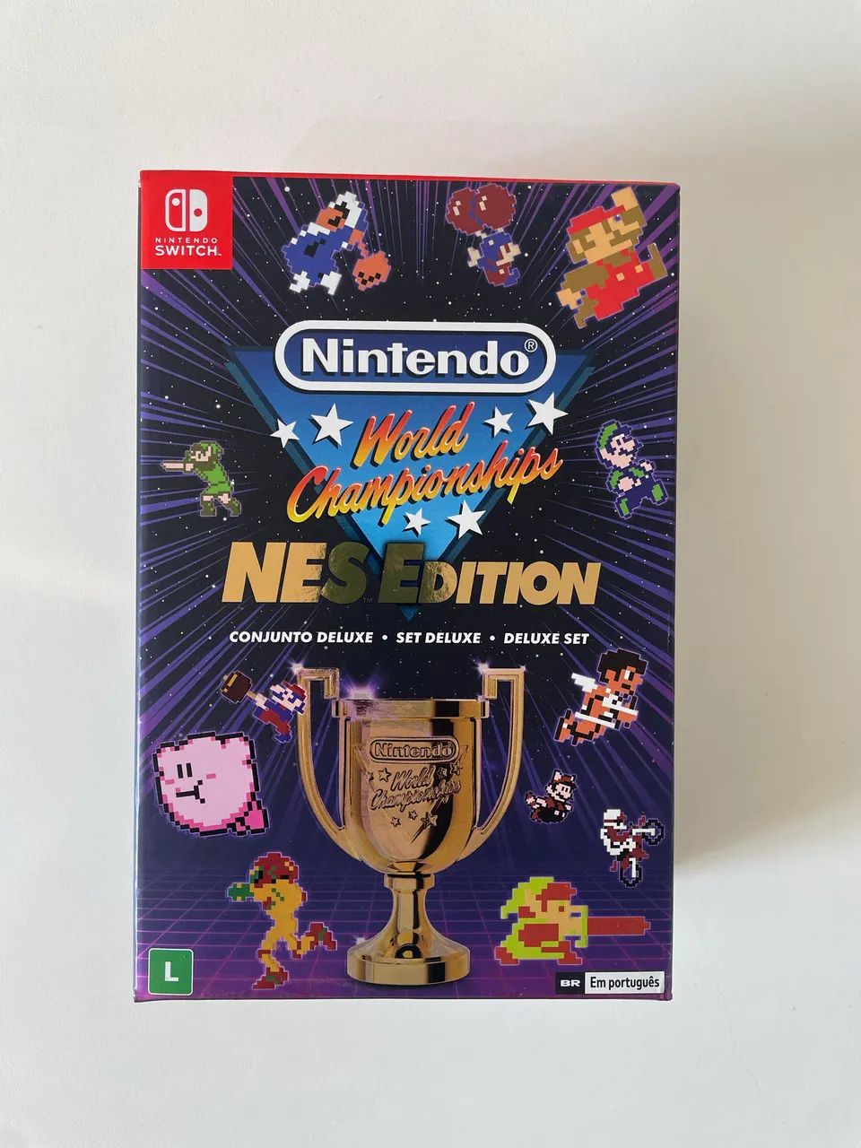 Nintendo World Championships Deluxe Set Lacrado Switch - Jogos de