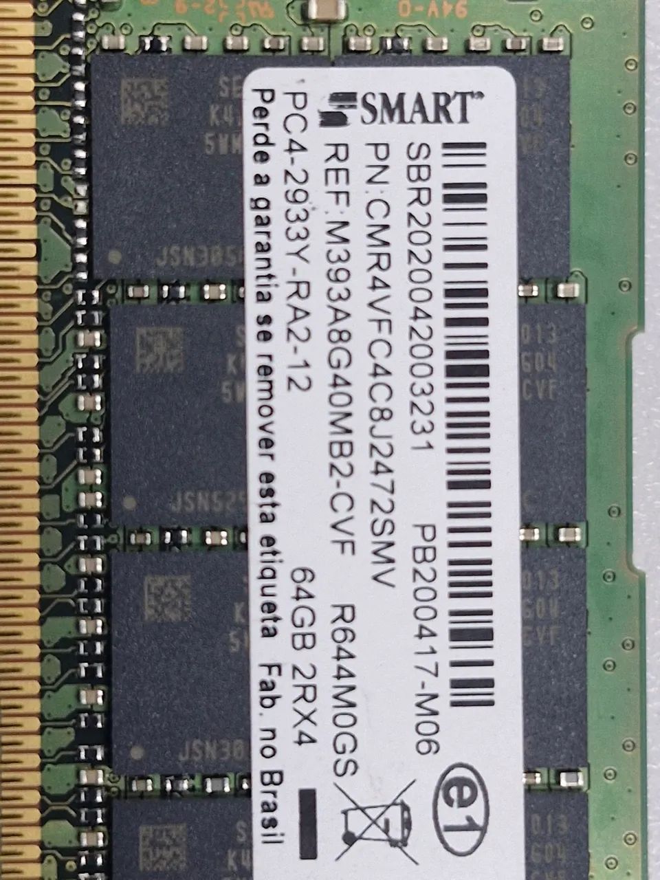 Memória ddr4 64Gb ECC para servidores  - Foto 2