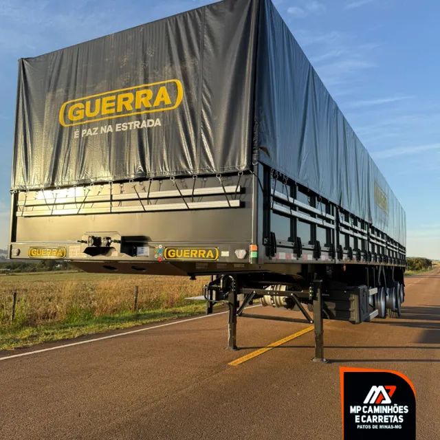 CARRETA GRANELEIRA 4º EIXO GUERRA 13,5 M 0KM - Foto 4