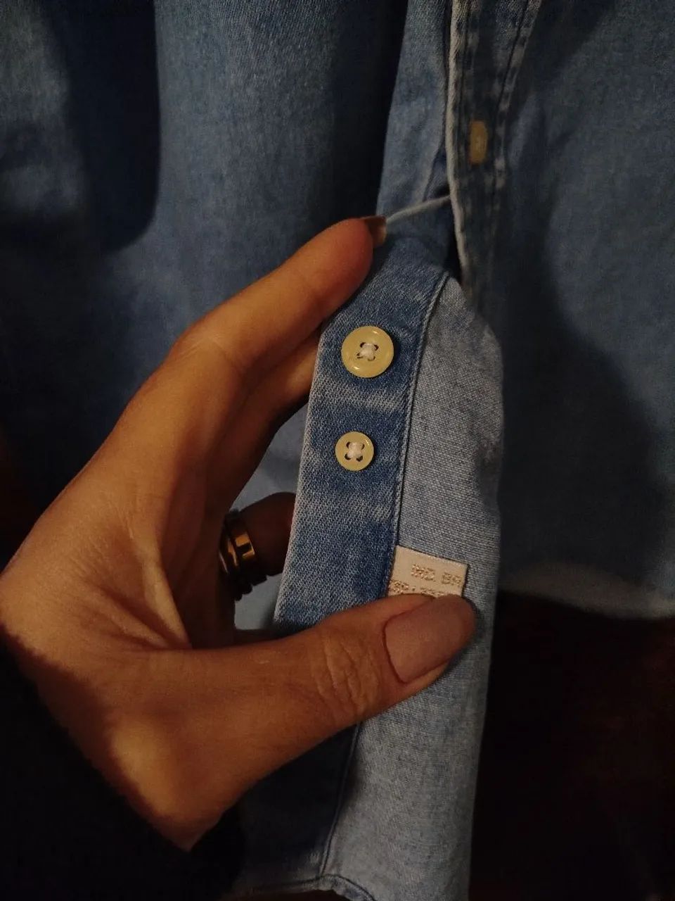 Camisa jeans Richards G - Foto 5