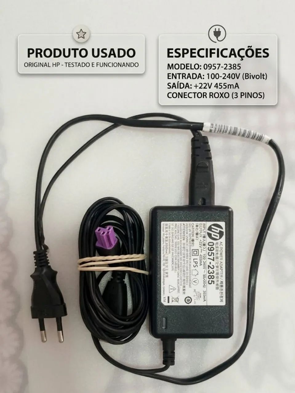 Fonte impressora HP 22v