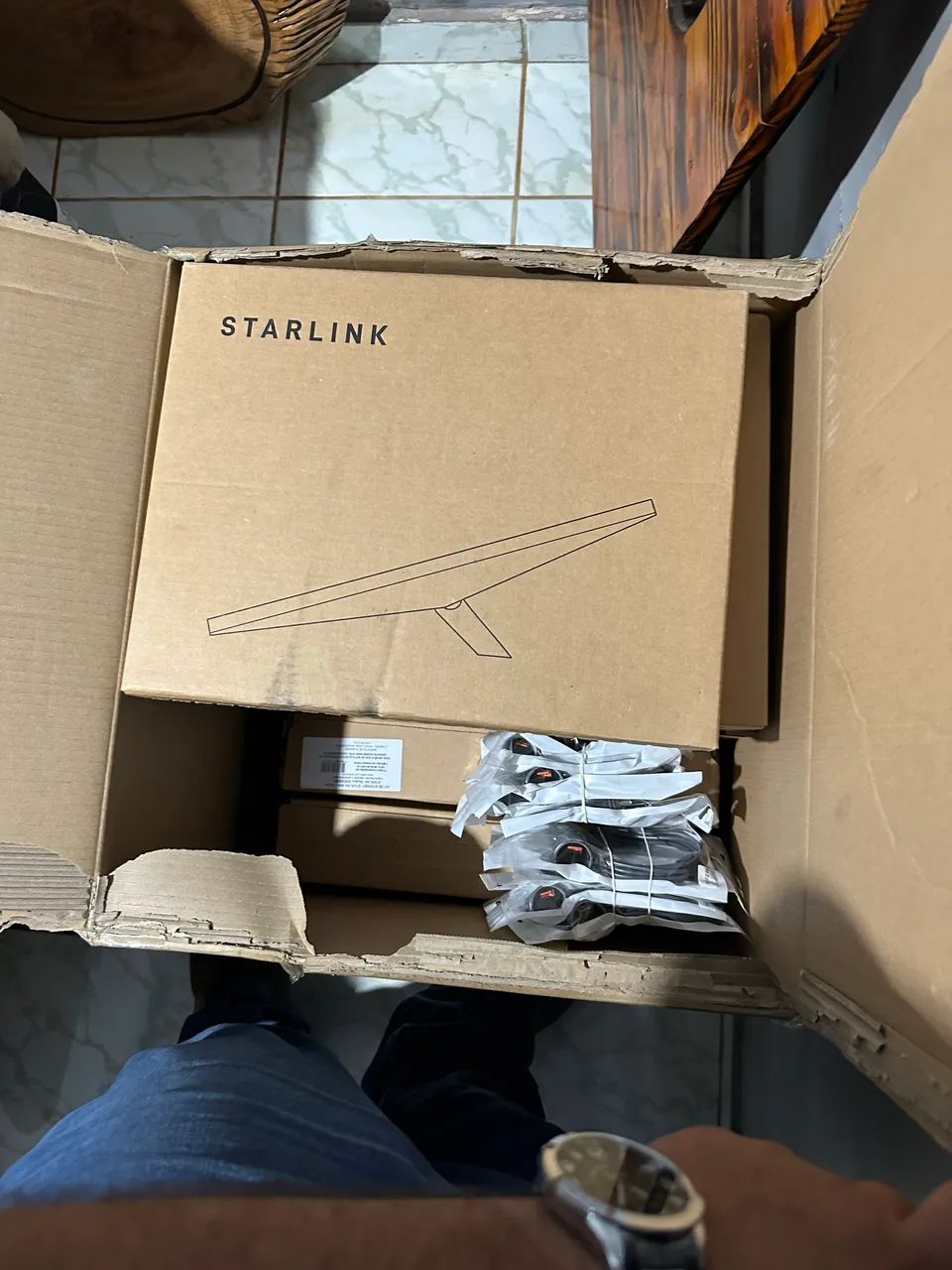 Starlink com Suporte de Painel + Cabo 12V - Foto 5