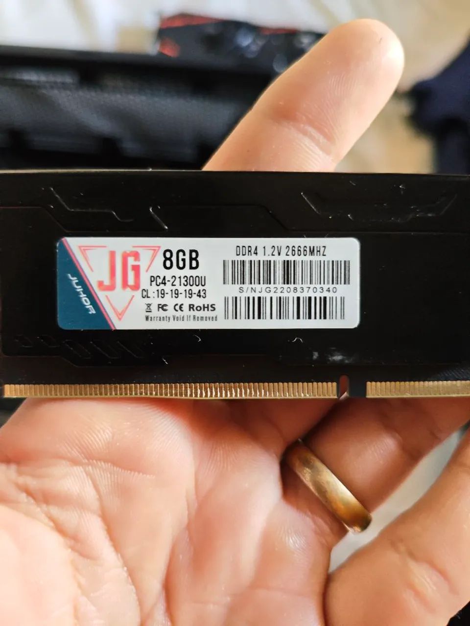 Memória ram ddr4 2x8 - Foto 3