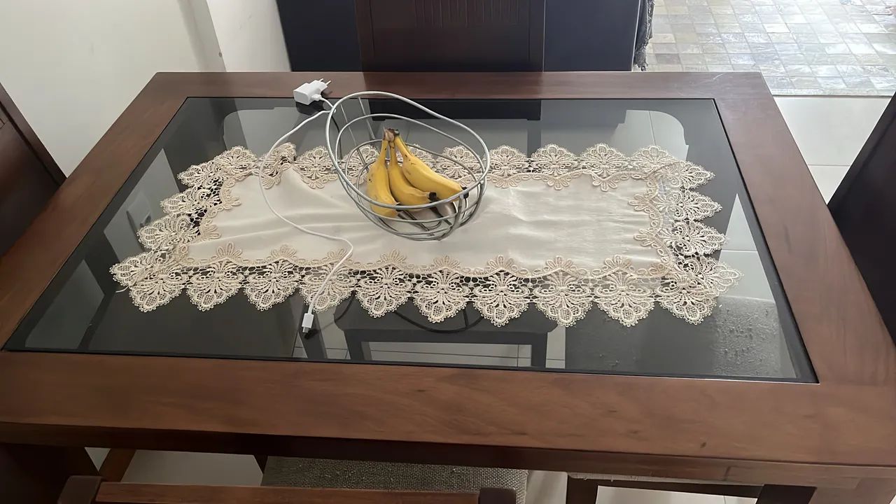 Mesa de jantar madeira maciça  - Foto 2