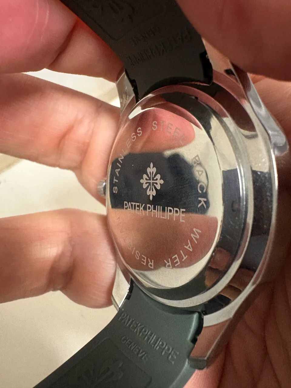 Relogio PATEK PHILIPPE AQUANOUT verde - Foto 3