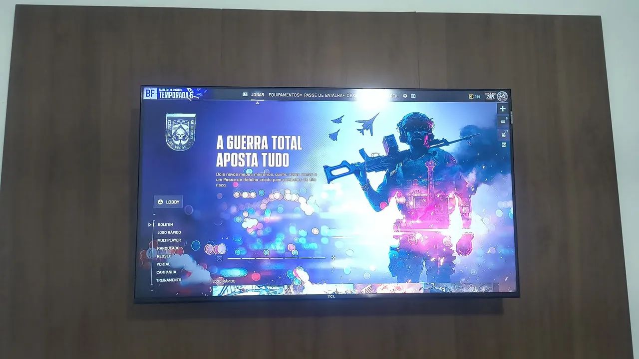 TV TCL 43 polegadas Qled 