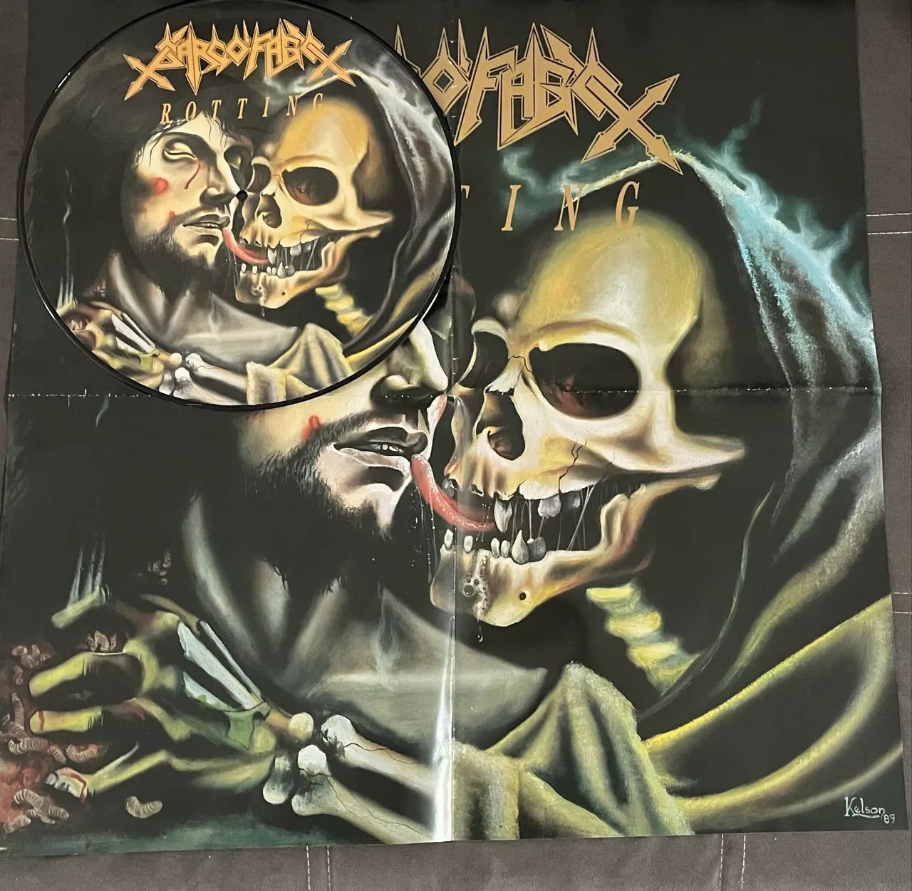 Sarcófago - Rotting - Picture LP 2011 - Mutilation Records - Foto 5