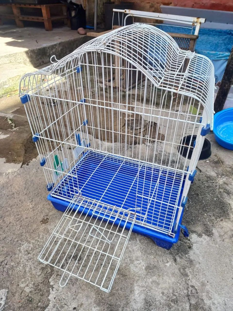 Gaiola bandeja azul - Foto 2