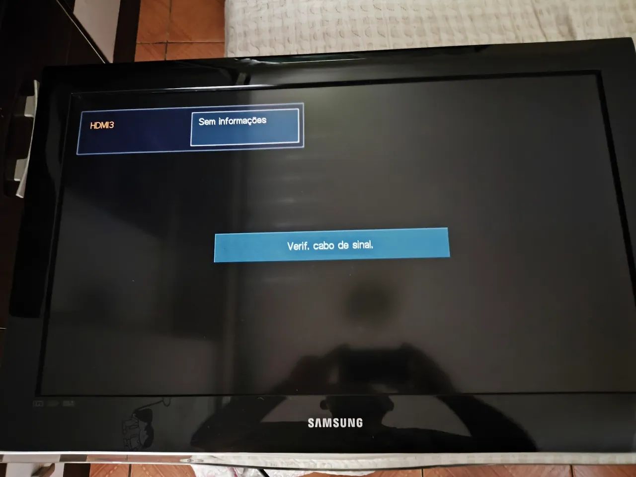 TV Samsung 32 LCD funcionando perfeitamente (Não é smart) - Foto 5