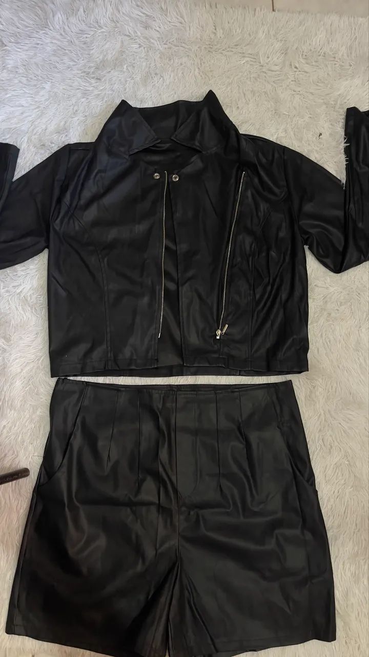 Conjunto de couro  - Foto 2