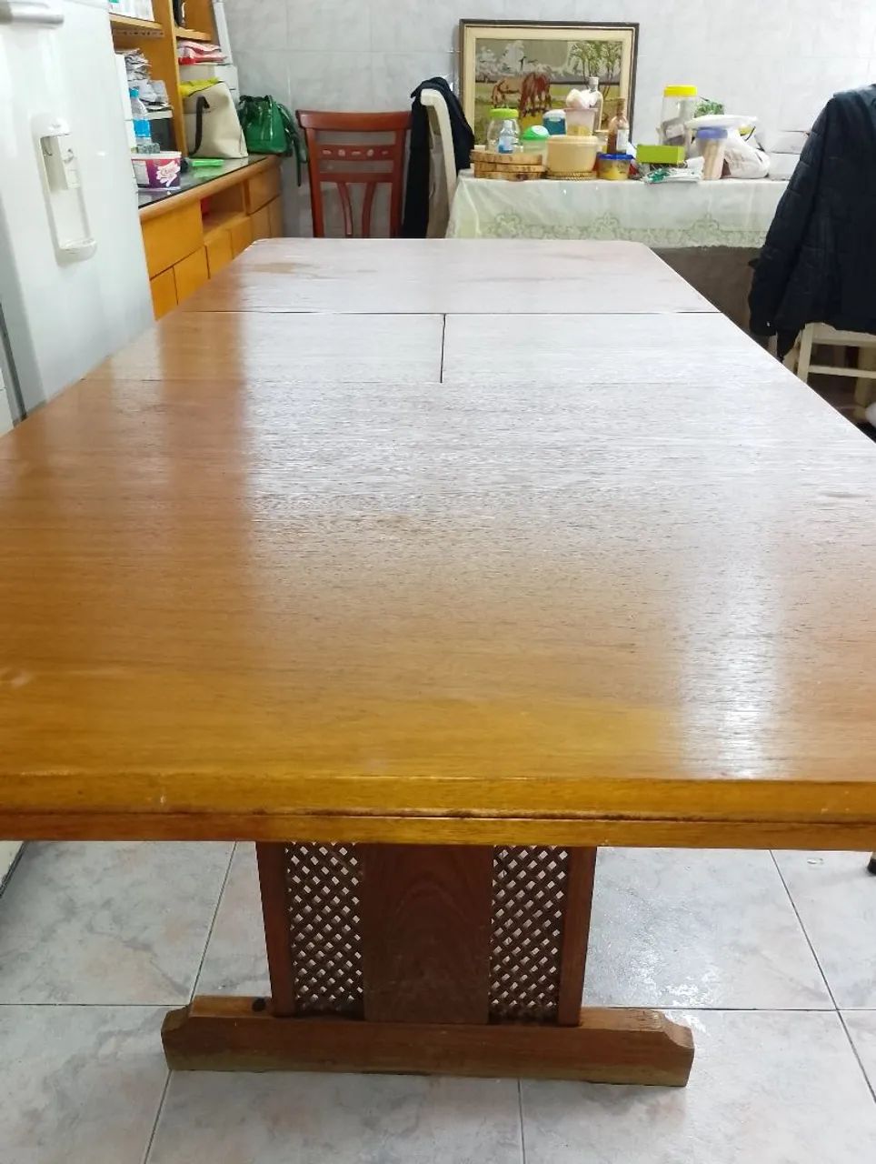 mesa elástica/extensível vintage