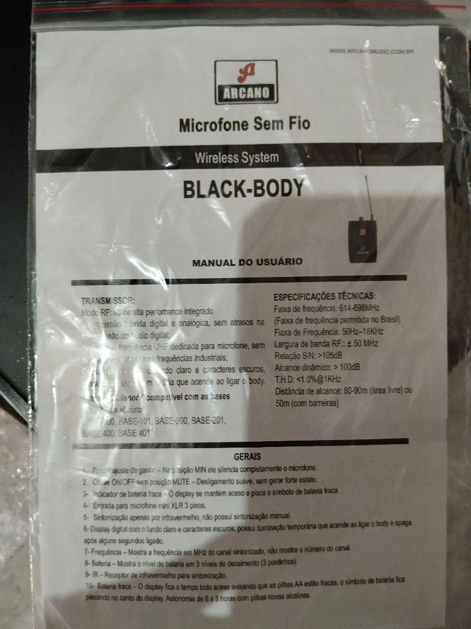 Microfones arcano Black-Body - Foto 4