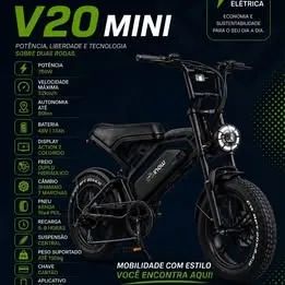 BIKE ELETRICA V20 MINI -  contato da loja * 