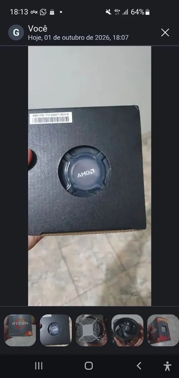ryzen 5 1600af - Foto 3