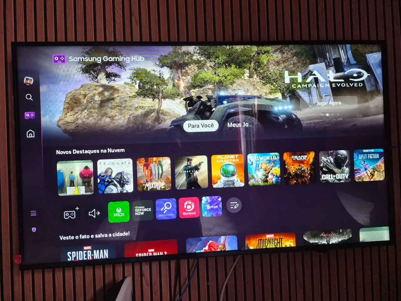 TV SAMSUNG XBOX INTEGRADO 43POLEGADAS NOVA AINDA COM PELICULA  - Foto 2