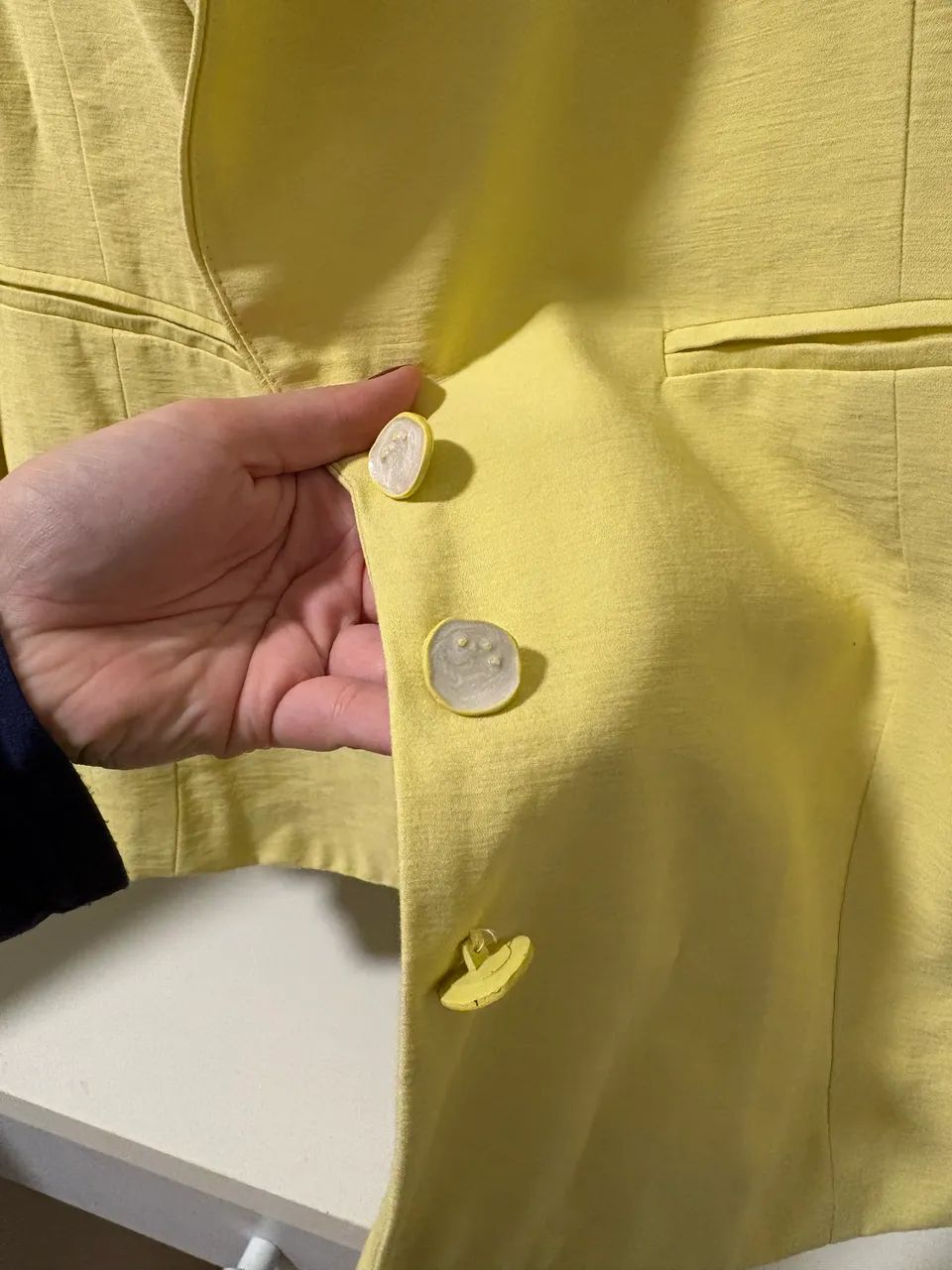 Blazer amarelo manteiga lez a lez - Foto 4