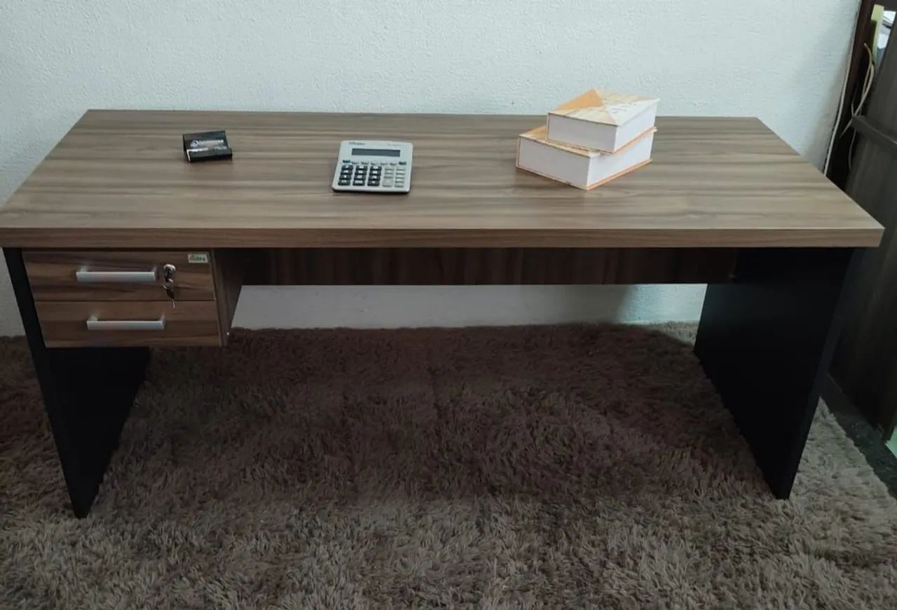 Mesa Reta Premium - Para Escritório 
