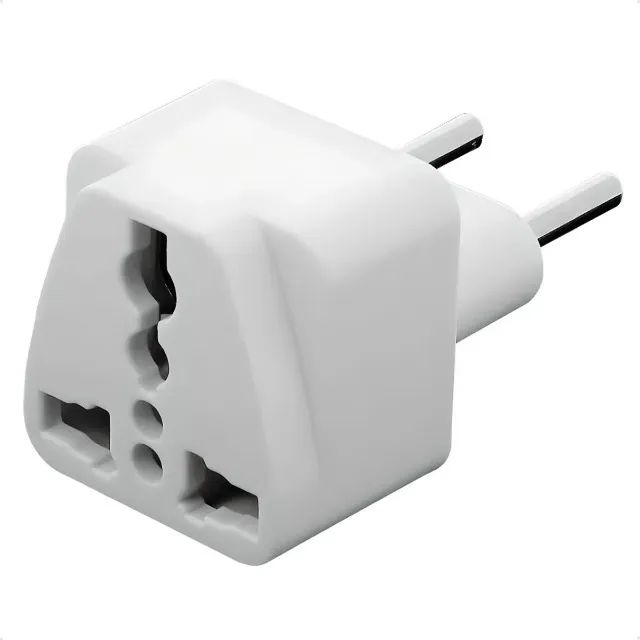 adaptador tomada universal para viagem internacional eua uk - Foto 3