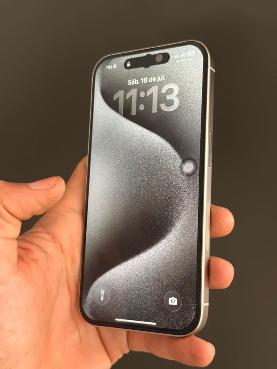 iPhone 15 pro titânio 128GB - Foto 3