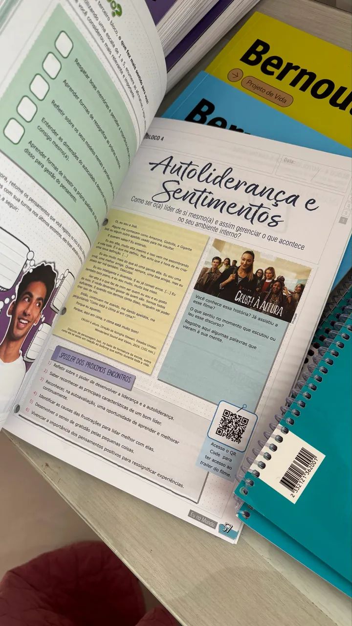 VENDO COLEÇÃO COMPLETA BERNOULLI 2 ANO EM ÓTIMO ESTADO - Foto 4