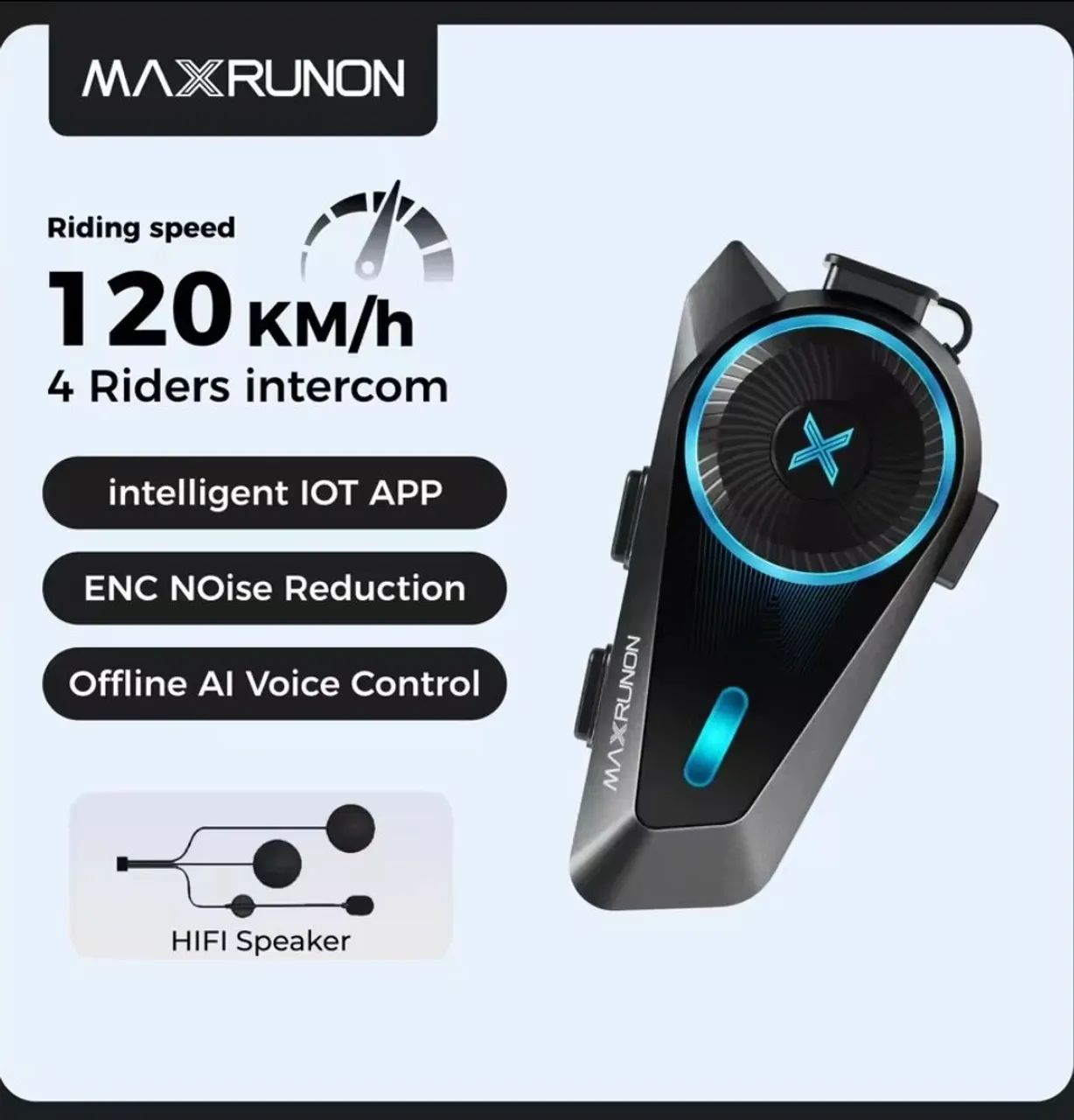 Intercomunicador MaxRunon D10