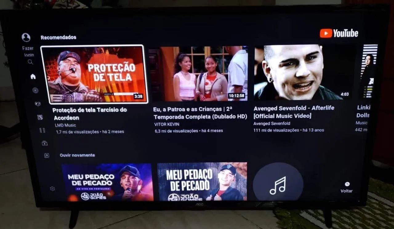 TV AOC roku 32 polegadas  - Foto 5