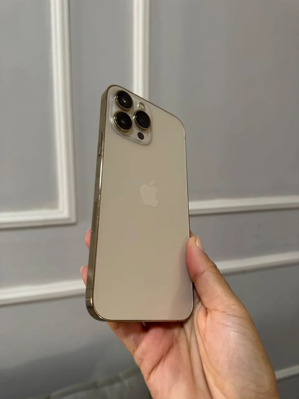 iPhone 13 Pro Max  Dourado estado de novo  - Foto 4