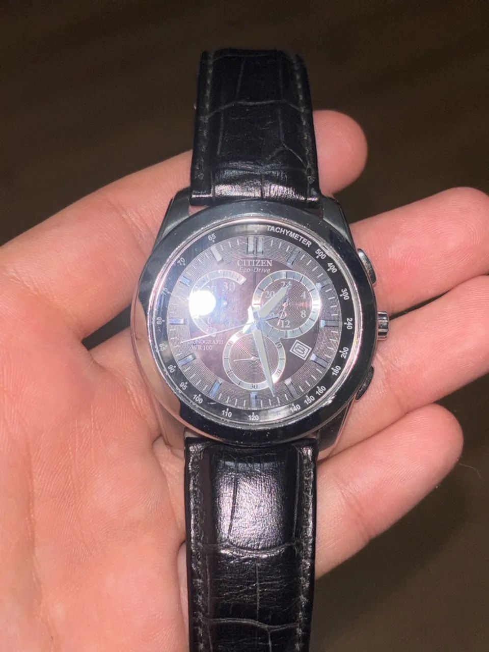 Citizen Eco-Drive Chronograph WR100 - Foto 3