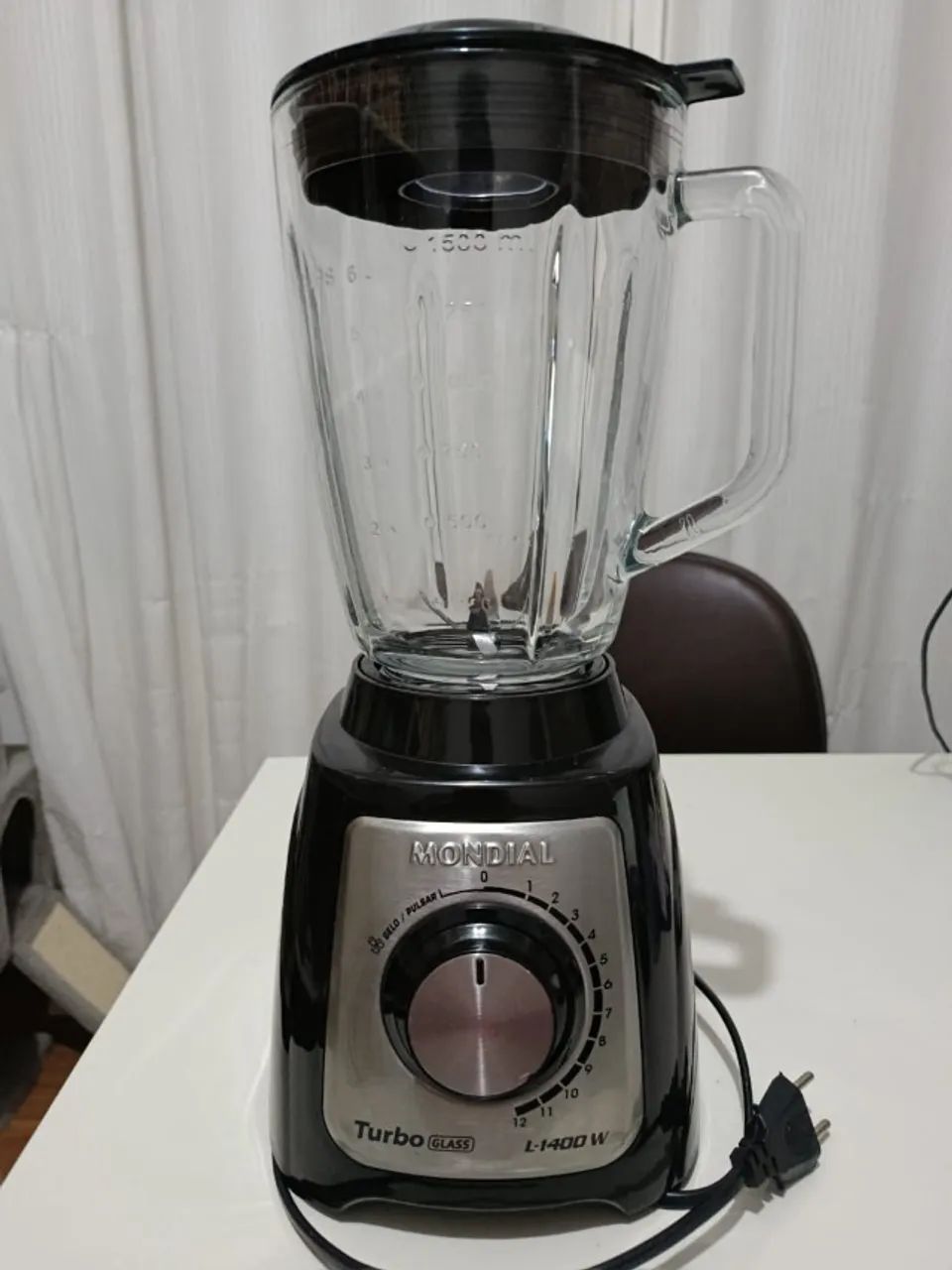 Liquidificador Mondial Turbo Glass 1400W 110V Jarra de Vidro - Com Nota Fiscal!