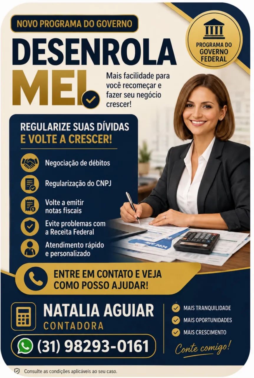 Se você é MEI esta com alguma pendência posso te ajudar. 