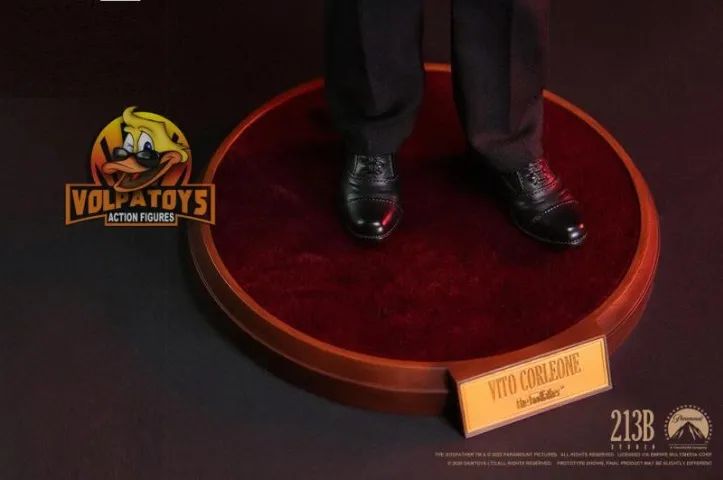 Godfather Dam Toys Poderoso Chefão - Don Corleone = Hot Toys