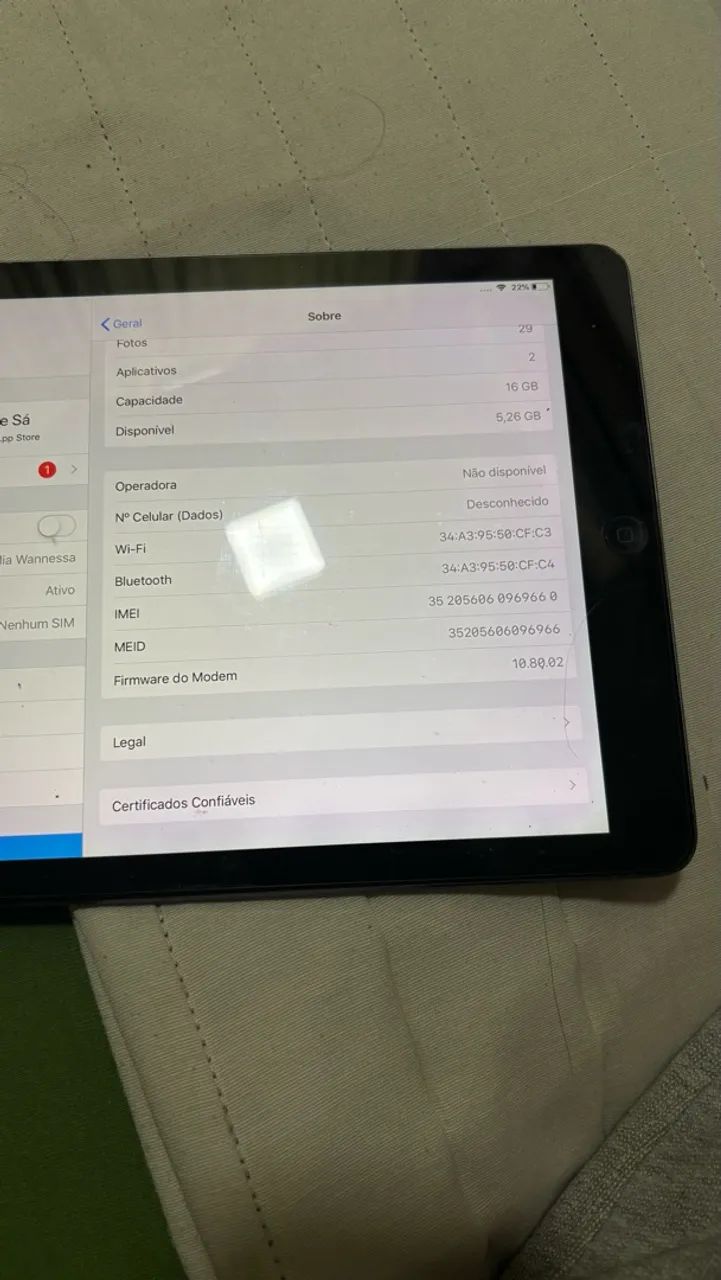 iPad Air 6 geração 2018 - Foto 2