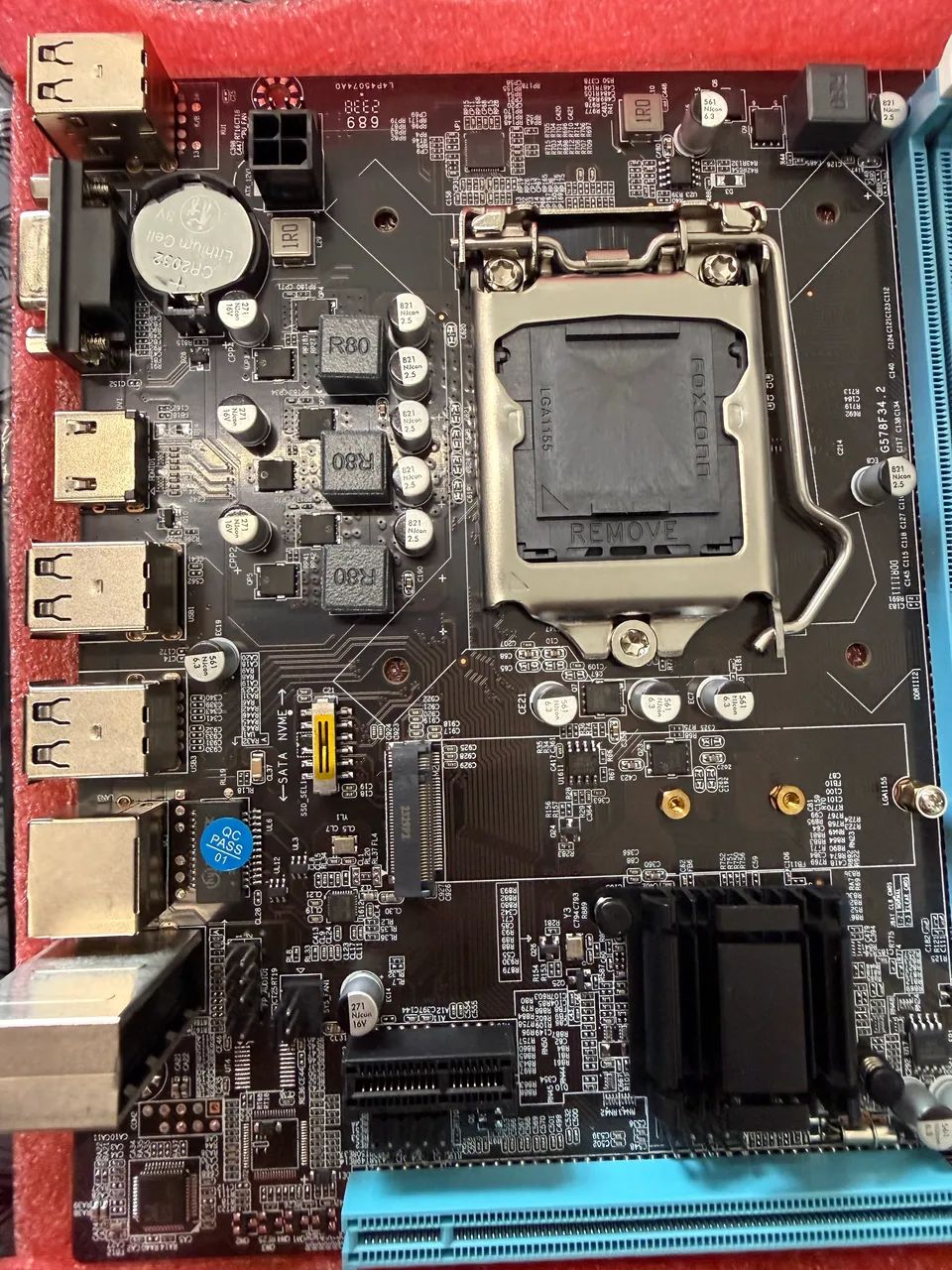 Placa mãe 1155 h61 Intel 2ª e 3ª geração - Foto 3