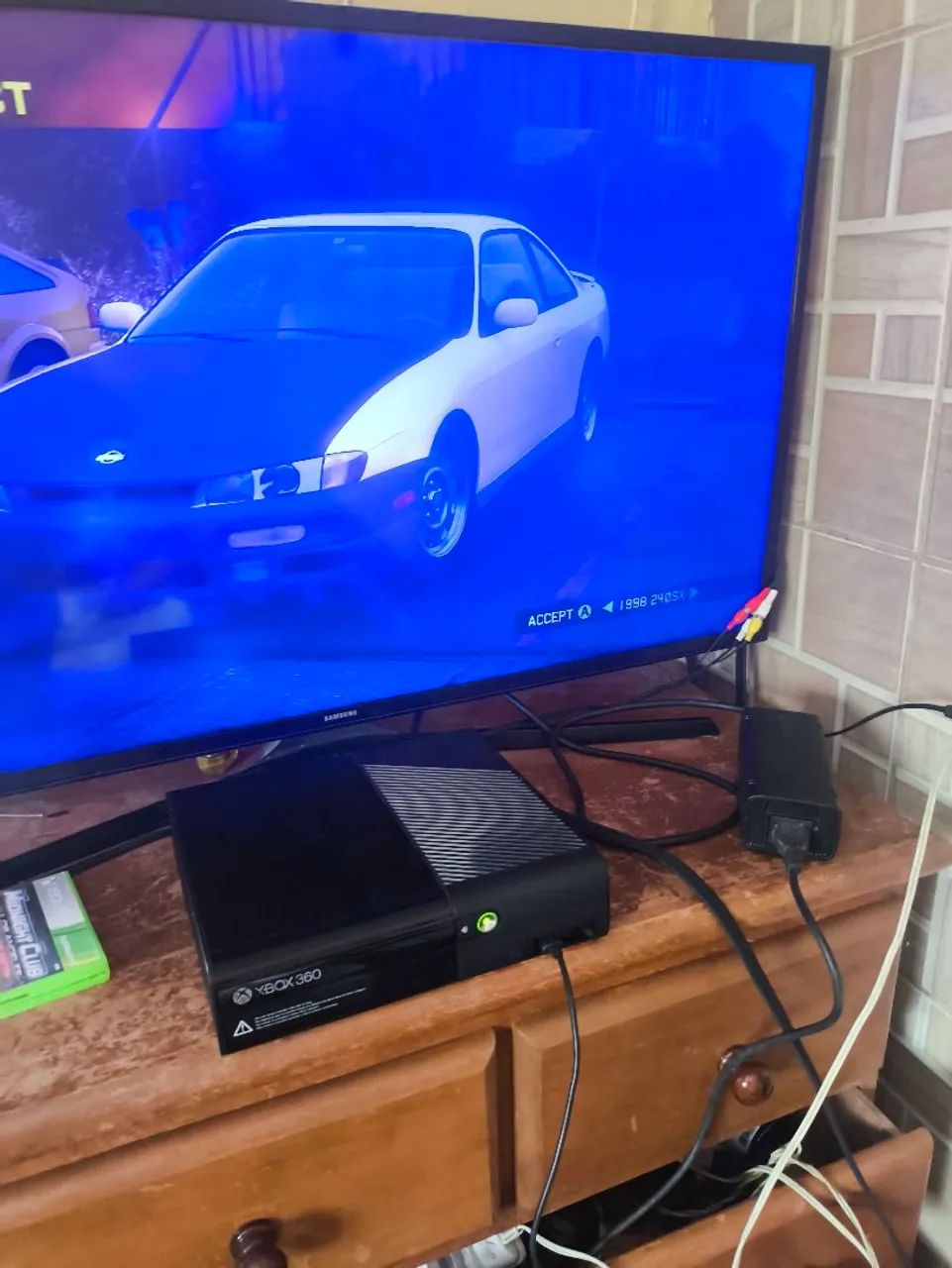 Xbox 360 super slim com jogos  - Foto 3