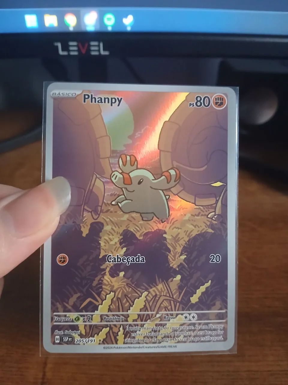 CARTA POKÉMON TCG - PHANPY (205/191) - Foto 2